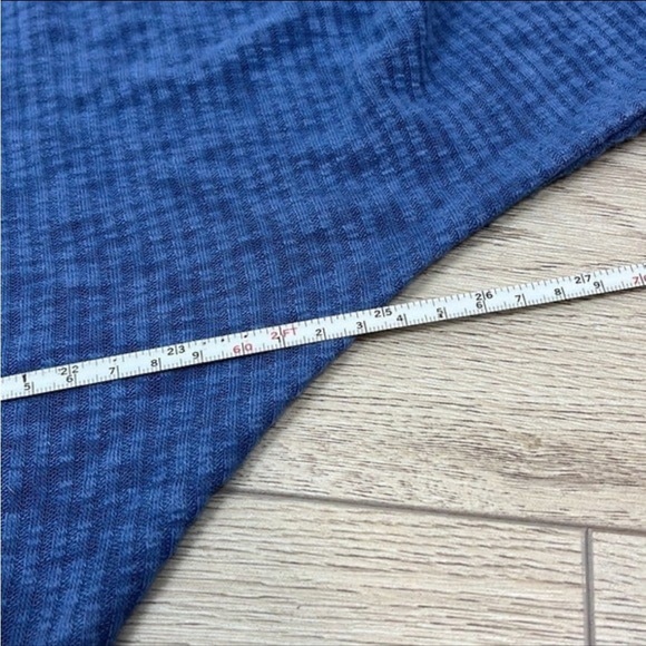 Bobeau Blue Slouchy Knit Tunic Top Size Small - Picture 7 of 8